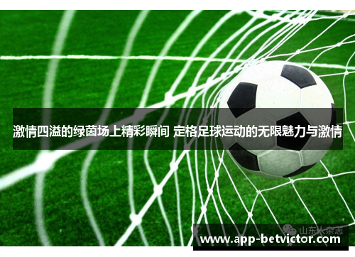 激情四溢的绿茵场上精彩瞬间 定格足球运动的无限魅力与激情